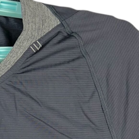 Lululemon Men's Performance Workout Short Sleeve Dark Grey T-Shirt Size M - Picture 7 of 10